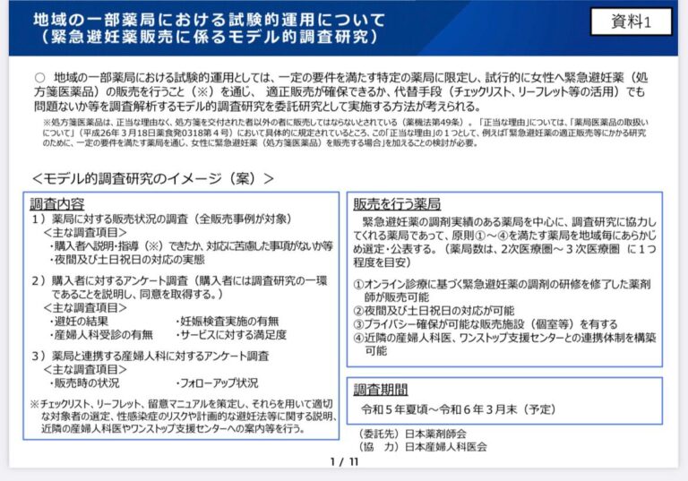 Japan:  Trial of OTC sale of ECPs begins 