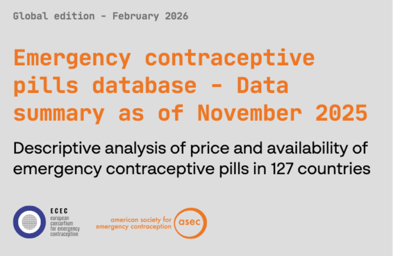 New report highlights global inequities in access to Emergency Contraceptive pills