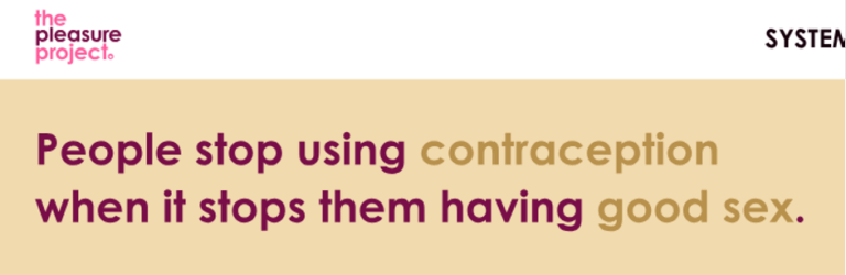 Sexual well-being plays key role in contraceptive use